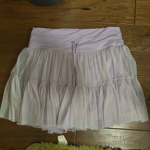 Popflex Pirouette Skort-digital lavender